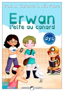 Couverture du livre "Erwan l'elfe au canard"